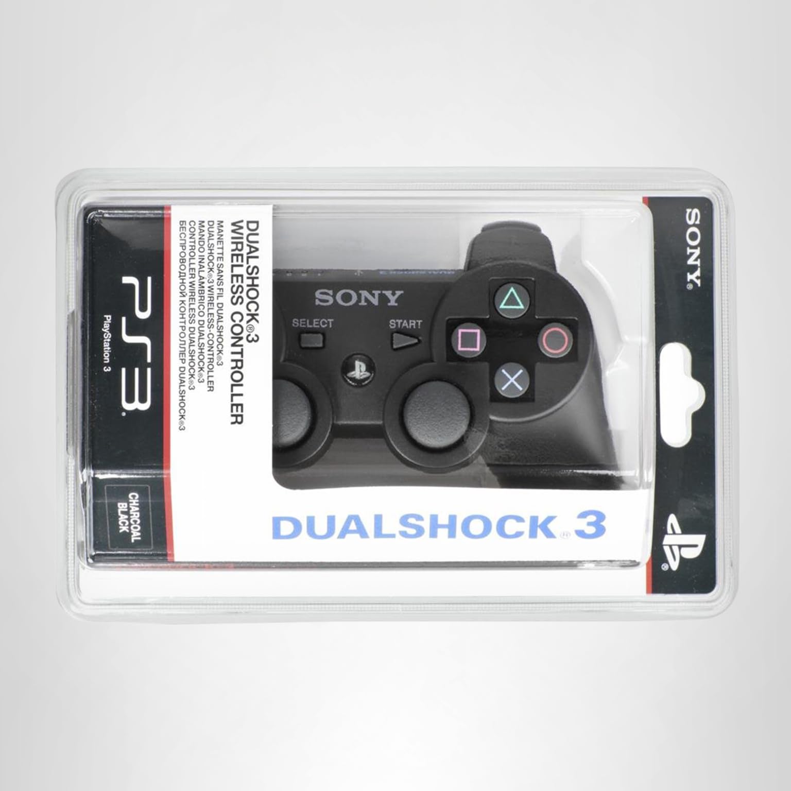 PlayStation3 - PS3 純正ワイヤレスコントローラー　DUALSHOCK ジェットブラック　新品 Amazon.com: Dualshock 3 Wireless Controller for Ps3 Charcoal Black