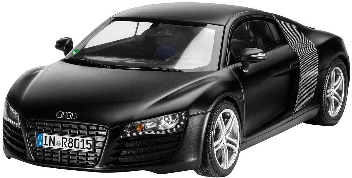 Amazon | ドイツレベル 1/24 アウディ R8 マットブラック 07057