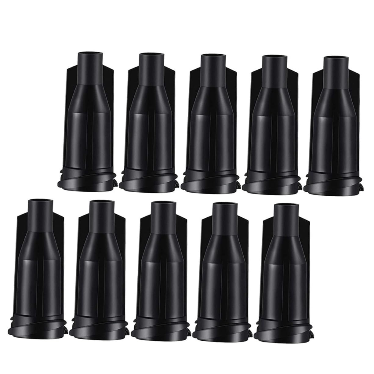 Zerodeko 9 Sätze Luer Lock Kappen Dispensing Kappen Mit Schraubgewinde Wiederverwendbar Für Präzise Flüssigkeitsabgabe Kompatibel Mit Verschiedenen Spritzenspezifikationen 250 Stück * 9