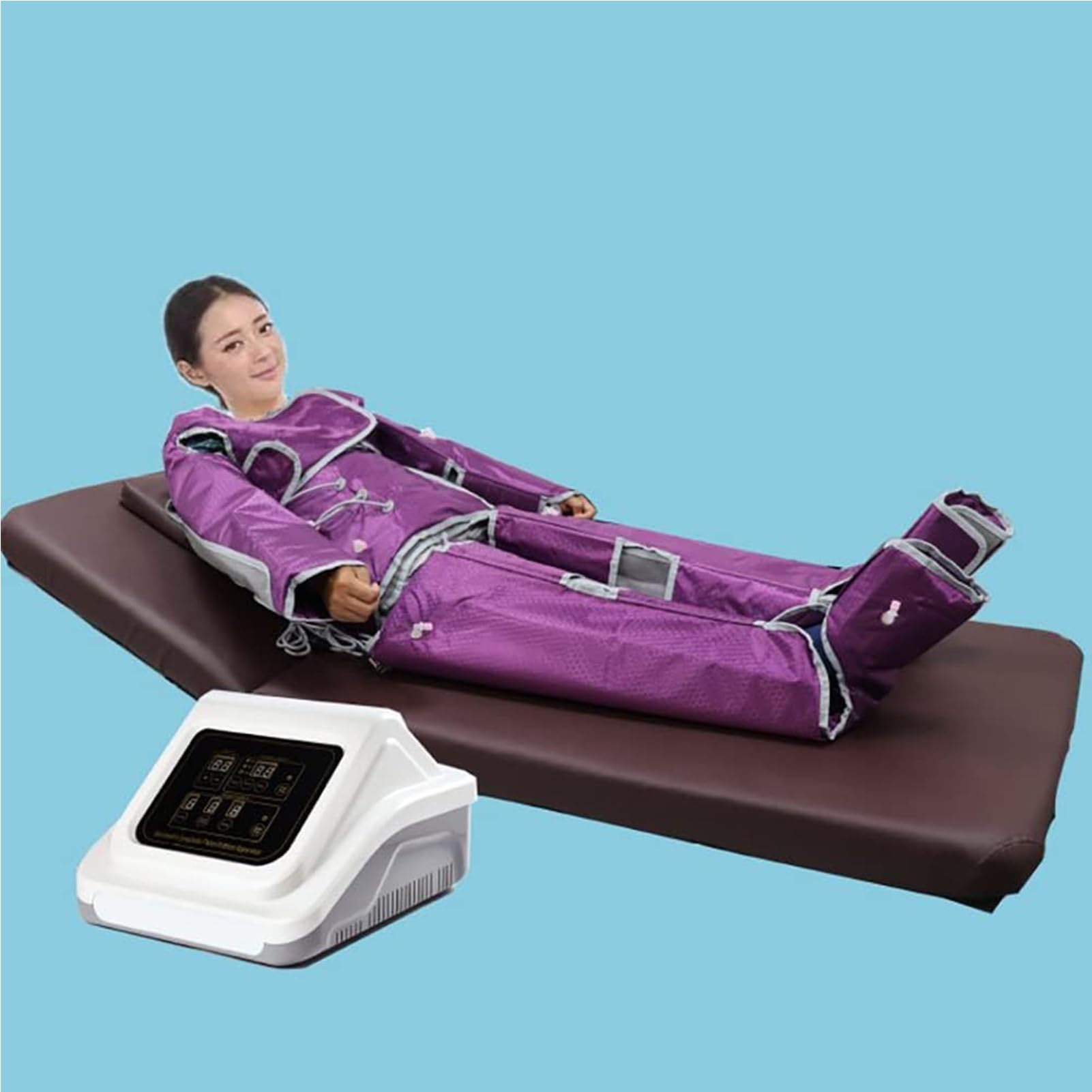 Macchina Automatica per Massaggio Dimagrante Bellezza Onda d'Aria, Abbigliamento a Pressione d'Aria, Drenaggio Linfatico Attrezzatura per Massaggio di Bellezza Dimagrante Strumento per Perdita di PE