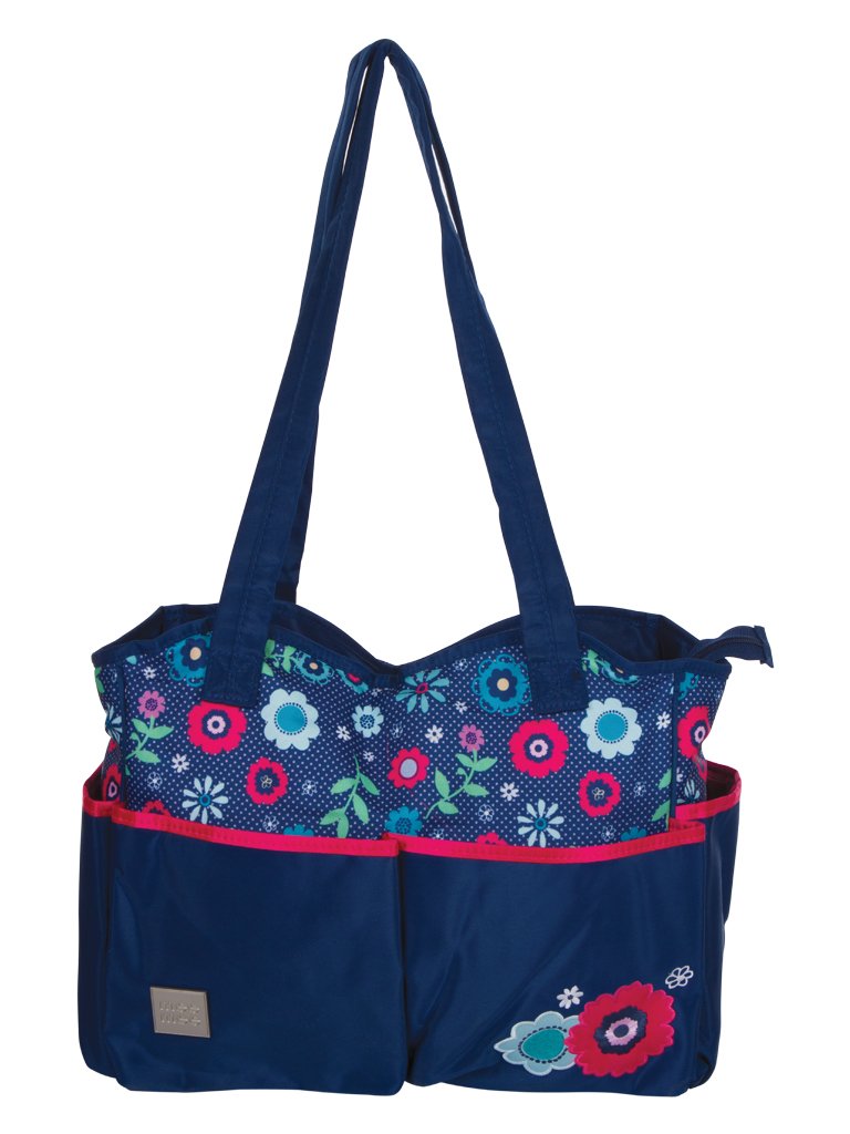 Mee Mee Nursing Diapers Bag |Adjustable Strap,Water&Stain Resistant BackPack |Spacious Bag With Multi Pockets for Keeping Milk Bottle With Diaper Changing Mat |All Baby Essentials In1 Bag (Navy Blue)