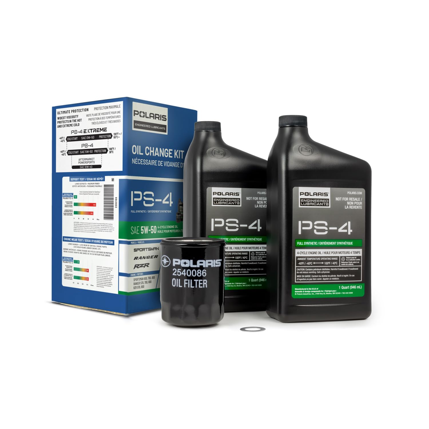 Polaris PS4 Oil Change Kit