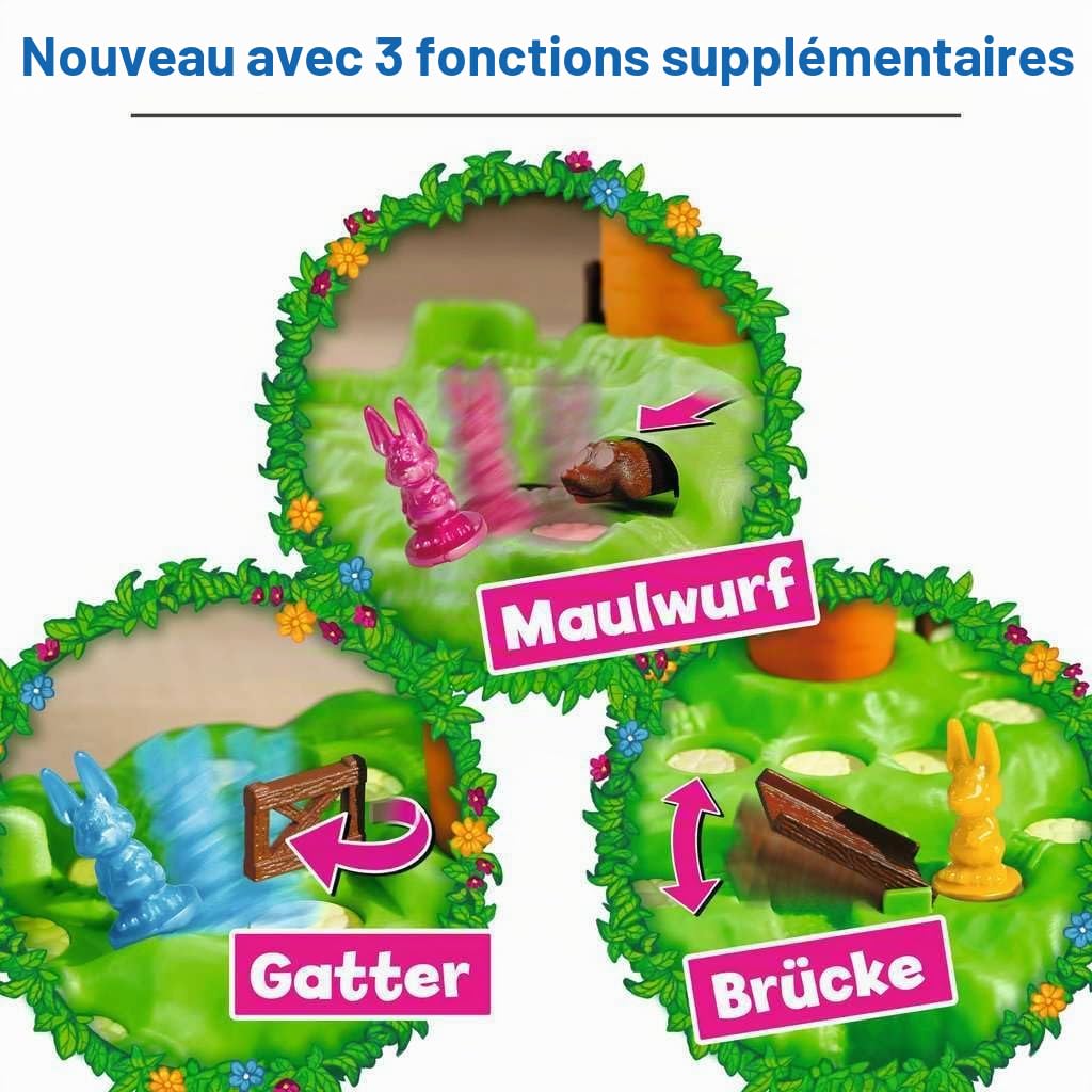 Ravensburger Jeux pour Enfants 22343 - Lotti Karotti - Jeu de Course pour 2 à 4 Joueurs, Jeu pour Enfants à partir de 4 Ans - Cadeaux d'anniversaire