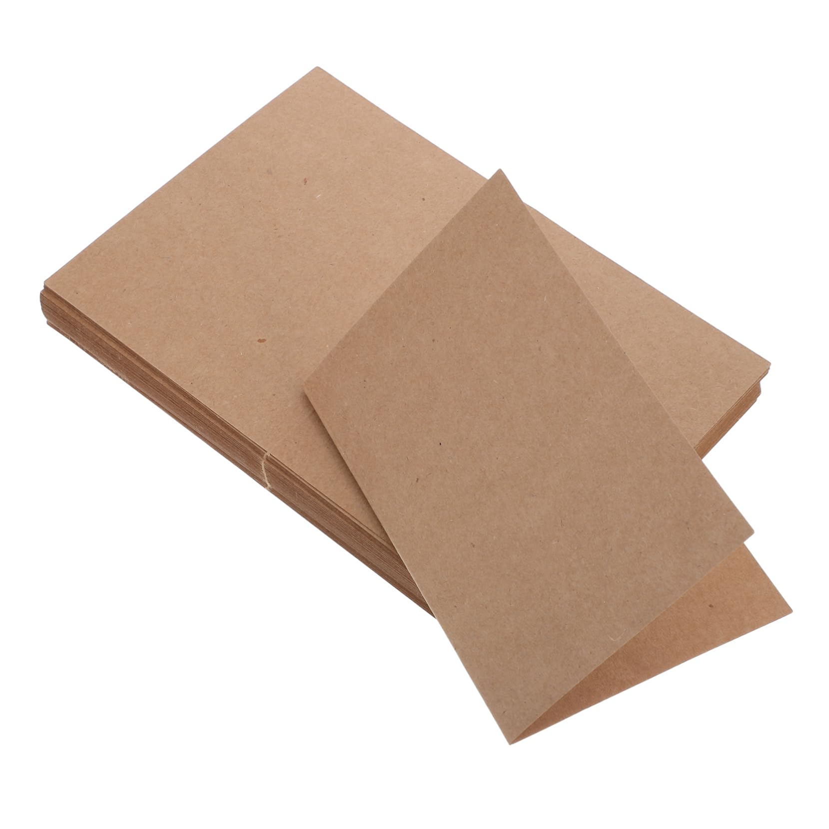 Happyyami 120 Stück aus Karten Umschläge aus Kraftpapier für Bastelgrußkarten und Geburtstagskartenpapier mit Vintage Stil und Klassischem Design für Selbstgemacht Liebesbriefe