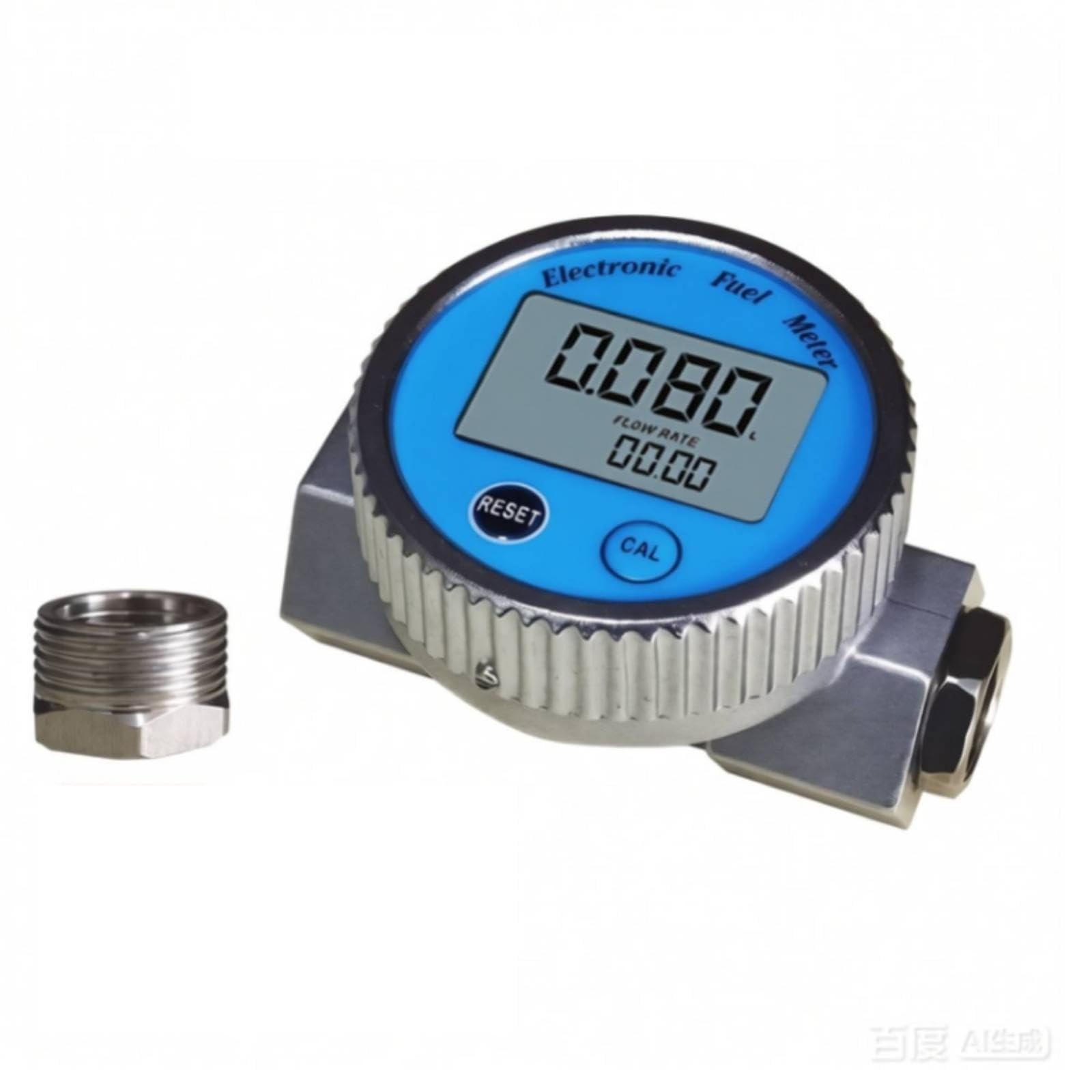 Electronic Impeller Volume Meter Electronic Volume Meter with Digital Screen Easy Reading Flowmeter for Plumbers, Plumbing, Workshop-picture-31