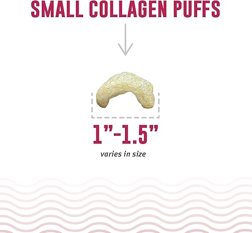 Miniatura 4 de Icelandic+ Colágeno Puffs Colágeno de carne horneada con piel de bacalao de 1.3 onzas  Golosinas para perros pequeños, bocadillos crujientes de