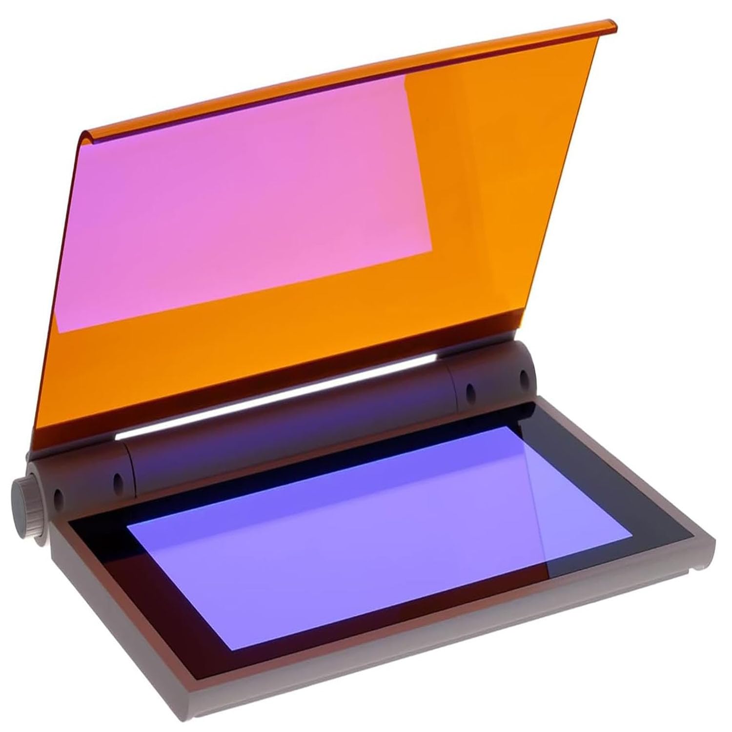 Transiluminador de luz azul para uso en laboratorio, área de observación de 200 x 120 mm, Blu-ray LED integrado, longitud de onda de 470 nm, ideal para productos biológicos