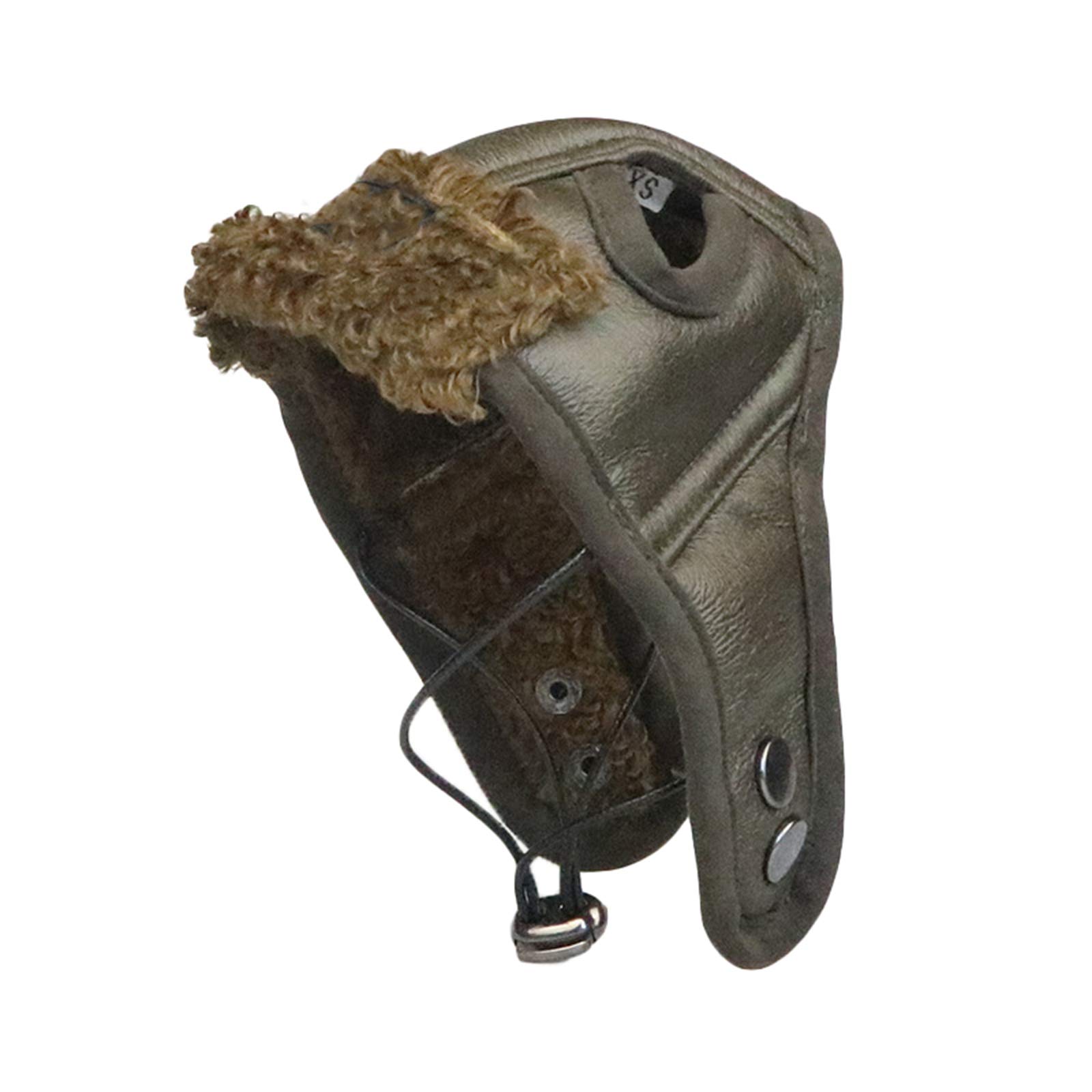 Pet Dog Aviator Hat, Solid Color Vintage Hat Accessory for Dog Puppy