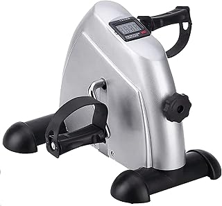 Portable Mini Exercise Pedal Machine - Under Desk Mini Exercise Bike, Pedal Exerciser Foot Cycle Arm Leg, Under Desk Elliptical Machine, Pedal Exerciser For Seniors, Under Desk Pedal Exerciser