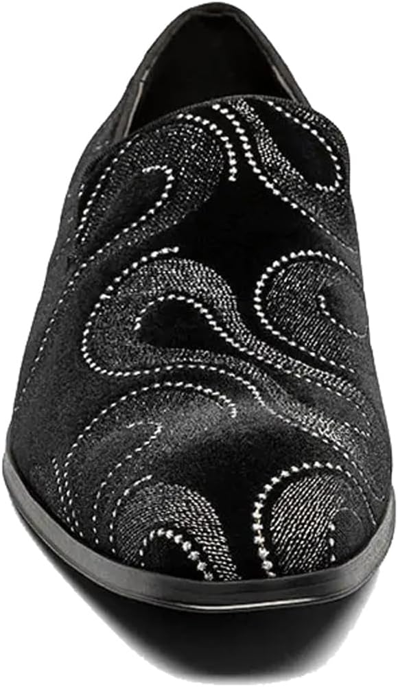 Stacy Adams Men's Swainson Embroidered Slip on Loafer