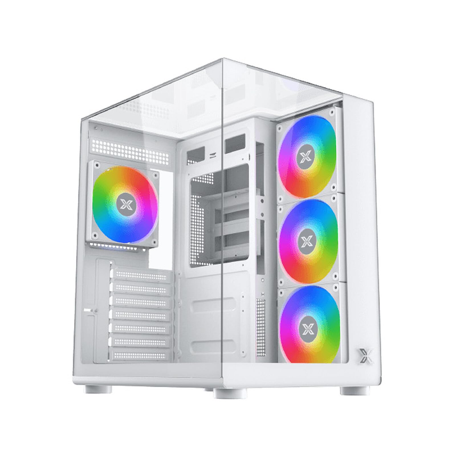 Obudowa PC Cube Xigmatek Aqua Compact Arctic (biała)