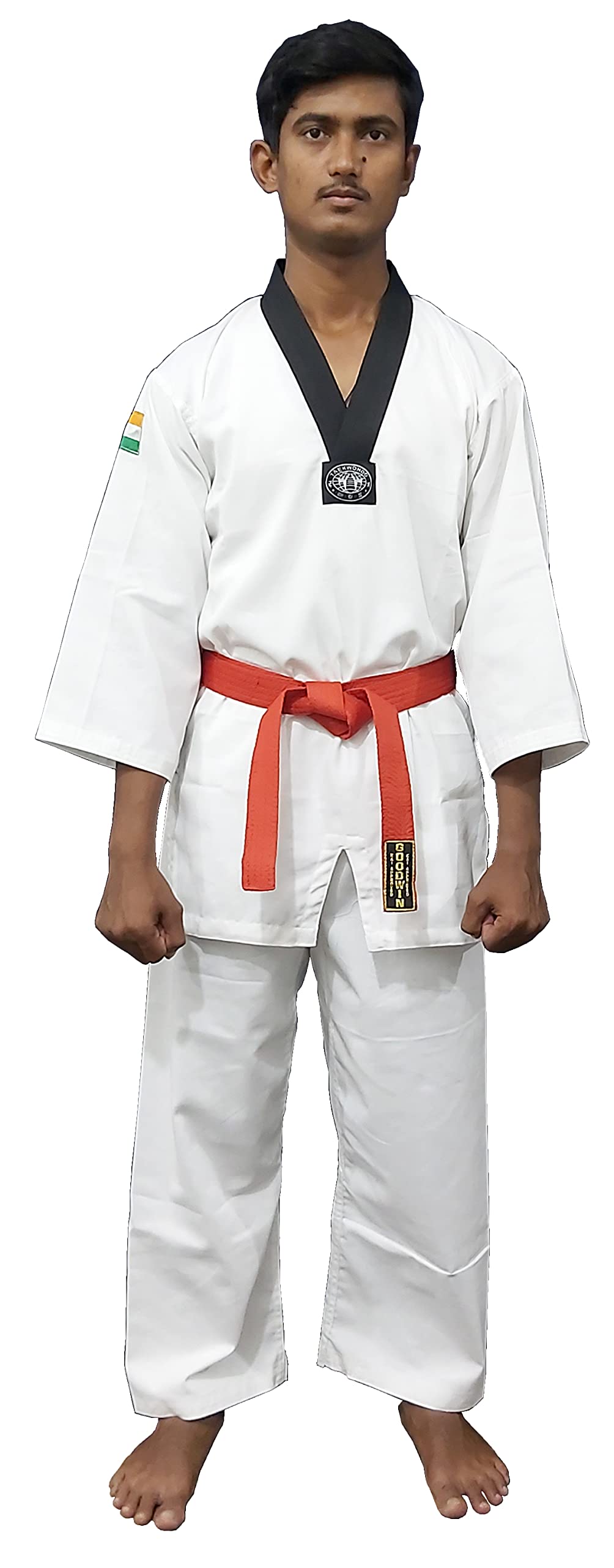 Be WinBe Win Taekwondo Uniform-Polly-Cotton Drill Fabric (24-90 CM)
