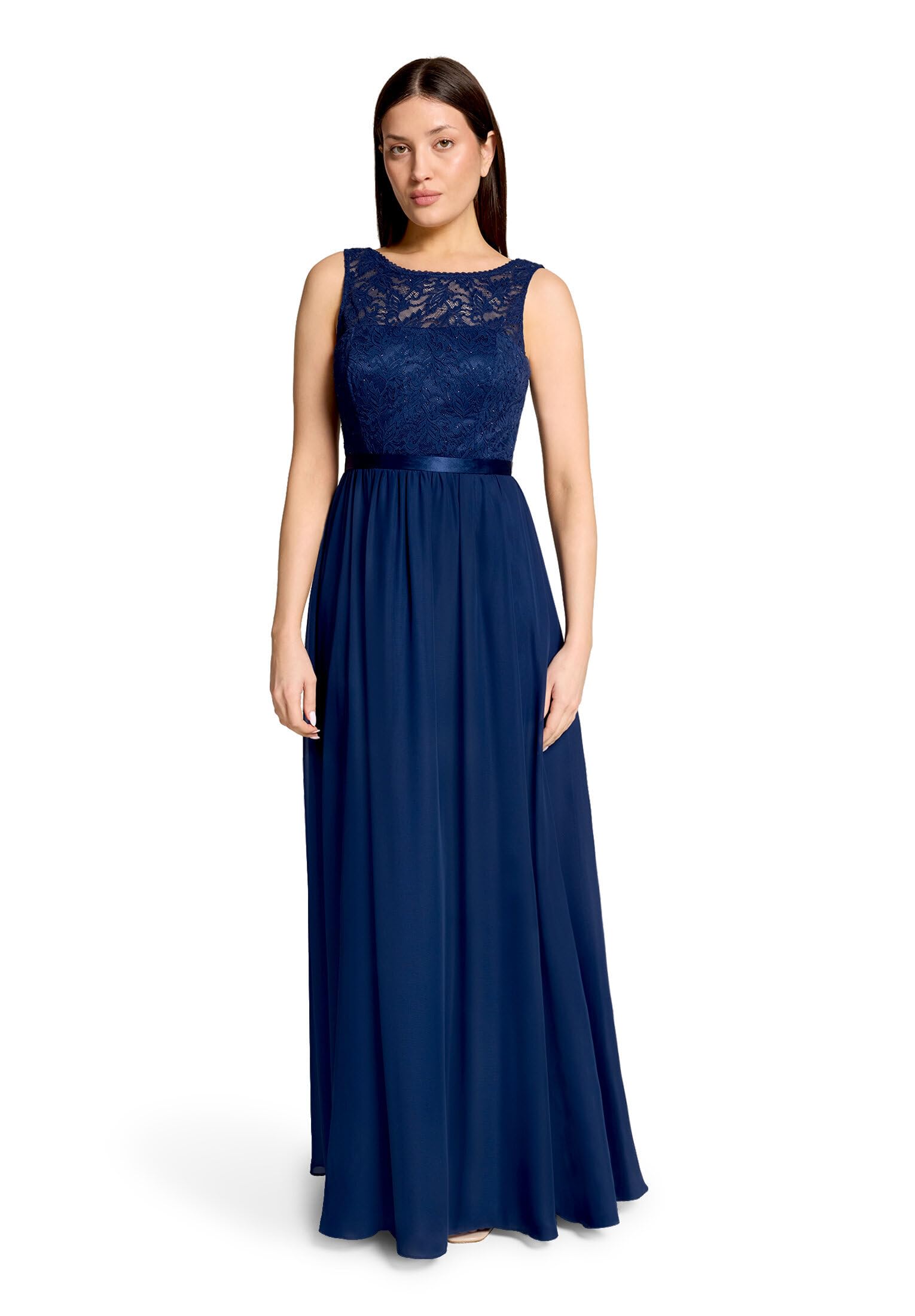 Vera Mont Damen Cocktailkleid mit Spitze