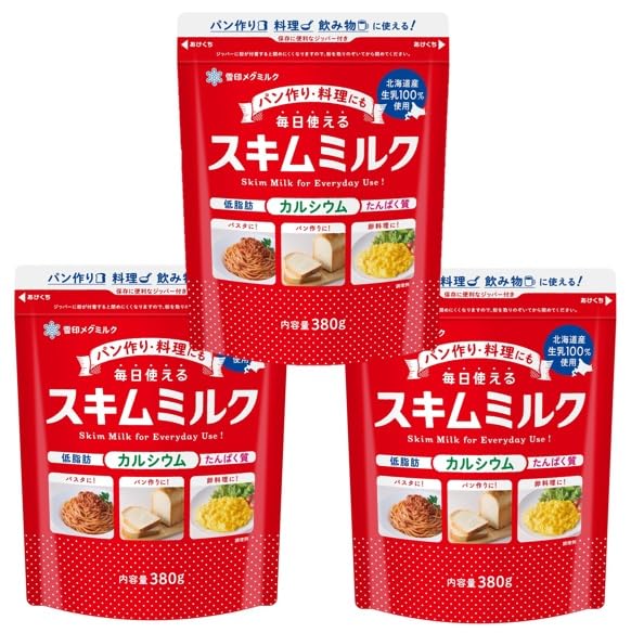 Amazon | メグミルク 北海道スキムミルク 360g×3袋 | まめやの開発