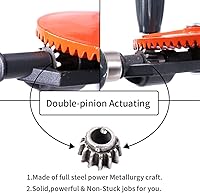 Vista 8 de Swpeet Powerful Speedy Hand Drill 1/4-Inch Capacity with 13Pcs Drill Bit Set, Mini Hand Drill Manual ¼ inch with Finely Cast Steel Double Pinions