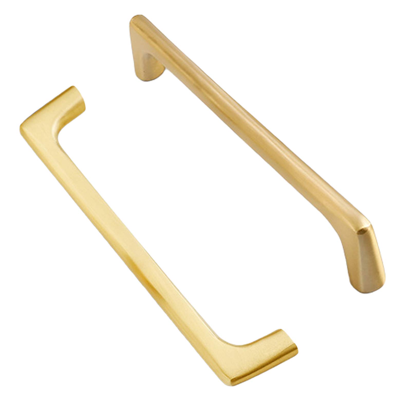 Ailinda, 6008-128mm, 6008 Cabinet Handles 2 Pack 5 Inches (128mm) Cabinet Handles Gold Zinc Cabinet Pulls Kitchen Drawer Pulls for Kitchen Furniture Hardware