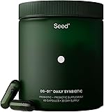 Seed DS-01 Daily Synbiotic - Prebiotic and Probiotic for Women & Men - Digestive Health, Gut Health, Immune Support, Bloating & Constipation Relief - Vegan & Shelf-Stable - 60 Capsules (30-Day Supply)