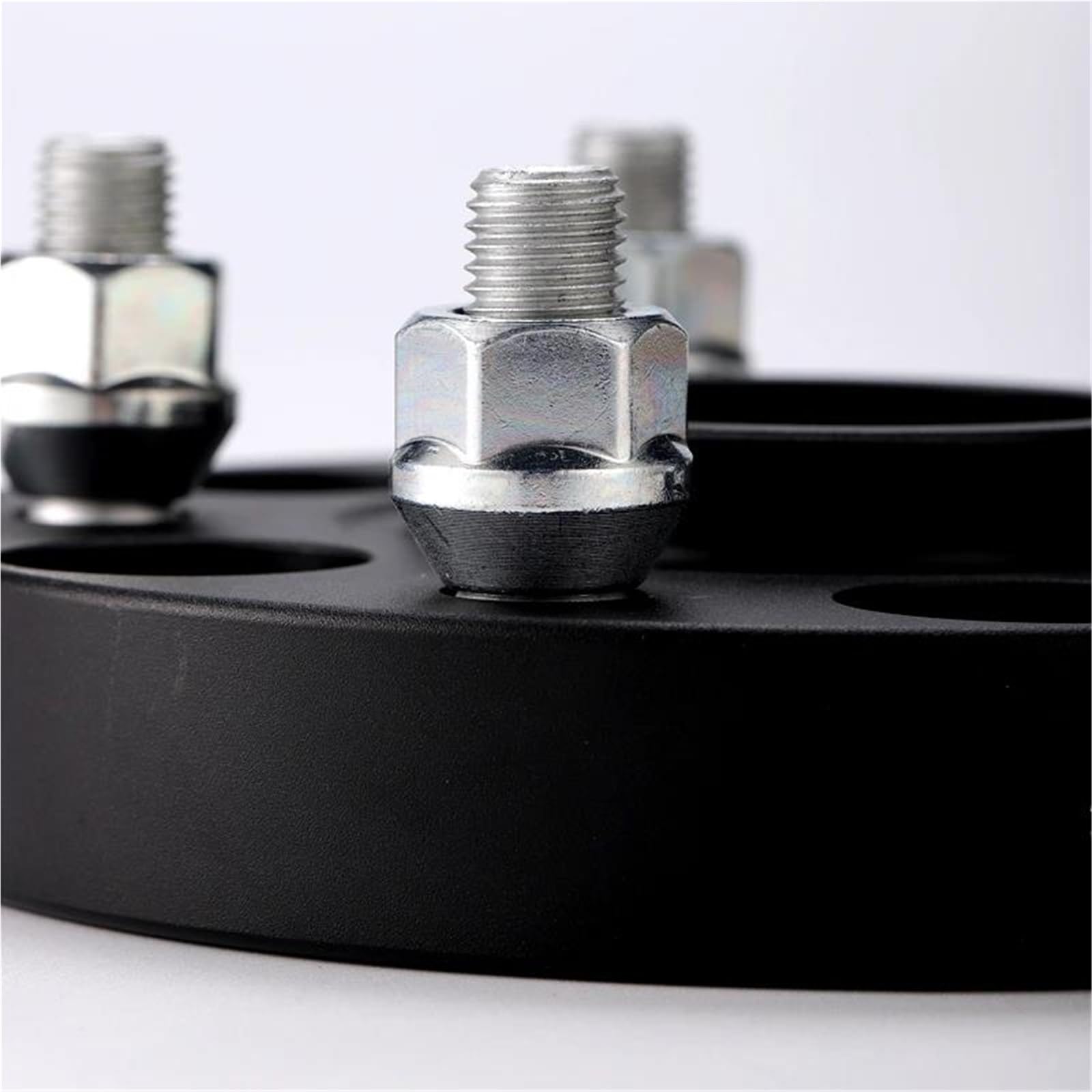 Abstandshalter für Reifenversatz 2 Stück Spurverbreiterungen Adapter PCD 5x120 CB 74,1mm Felgenabstandshalter Für X5 X6 F15 F16(Black 20mm)