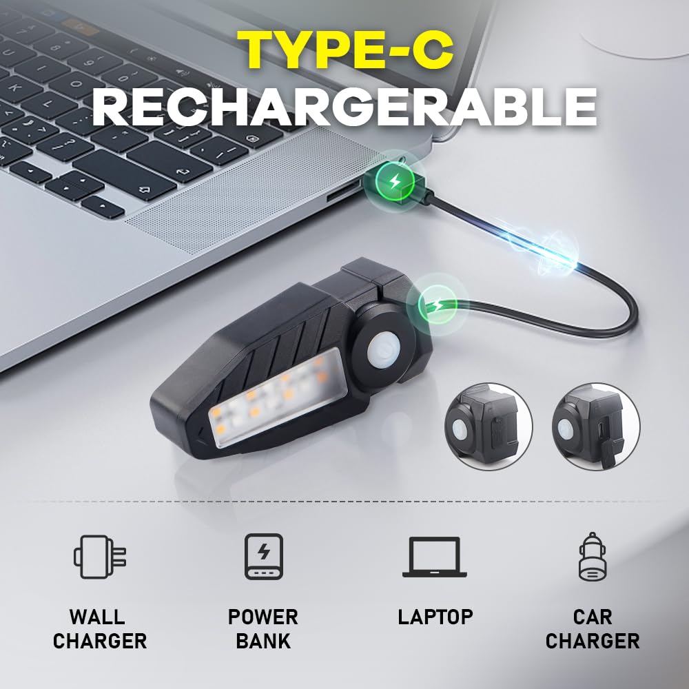 Feu Arriere Velo avec Clignotant Ultra-Lumineux à Projection, 5 Modes-Alarme sans Fil à Corne Clignotant Vélo 30 LED IPX4 Imperméable Rechargeable par USB Lumiere Velo Avant et Arriere