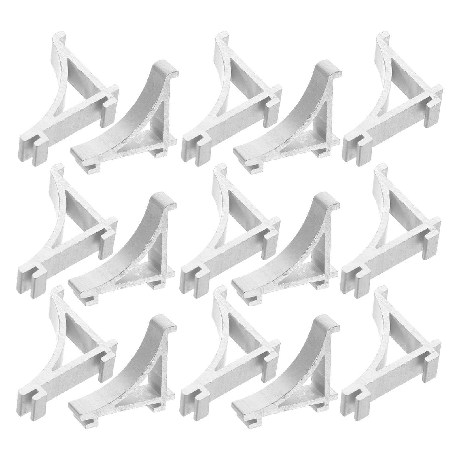 25 Stück Teiliges Kühlschrank Regalklammern aus Metall Robuste Halterung für Gefrierfachböden Langlebige Ersatzclips für Kühlschrank Gefrierschrankregale zur Optimalen