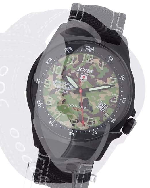 Amazon.co.jp: [ケンテックス]Kentex 腕時計 JSDF 迷彩モデル 陸上