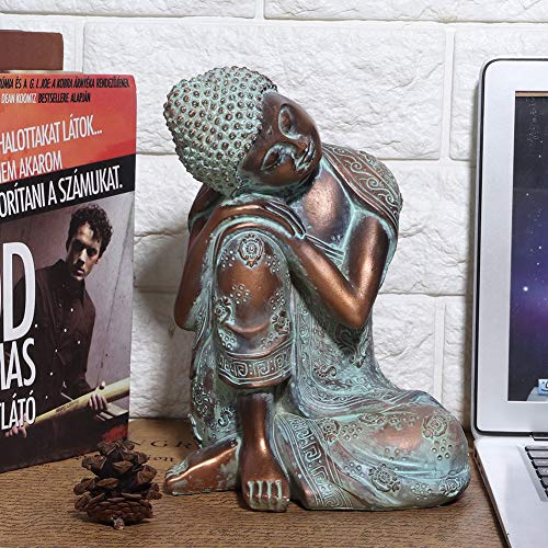 Estatua Buda Meditativo Decoración Jardín Interior miniatura 4