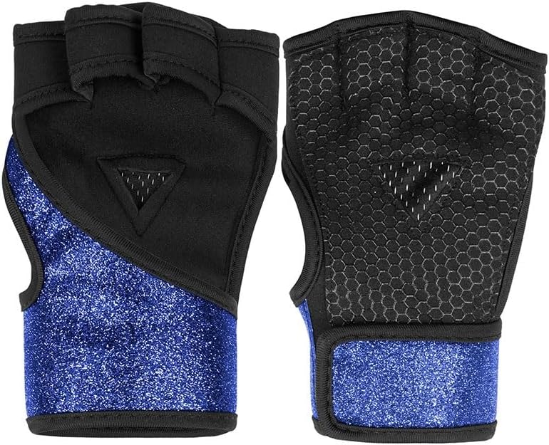 Half Finger Nylon Gloves Wrist Guard Fitness Palm Guard Equipment Weightlifting Anti-Slip