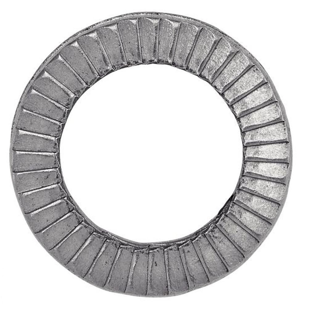 100 selbstsichernde Unterlegscheiben, zusammengebaut, 20 mm, Edelstahl A4. D-Work