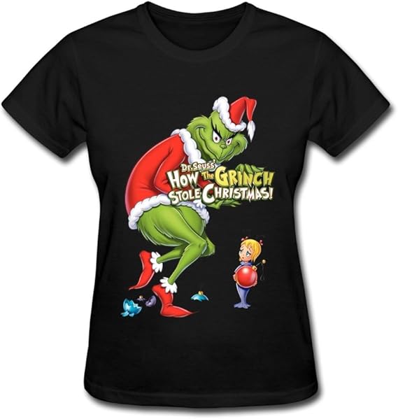 Women's grinch t shirt Clearance