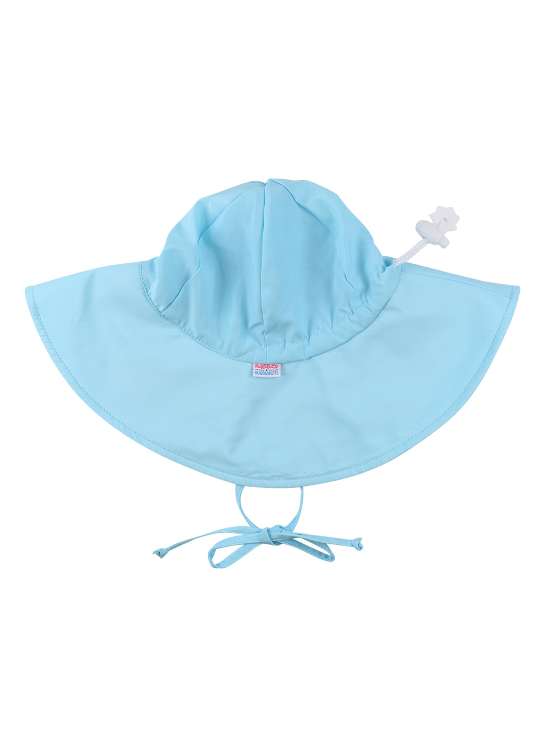 RuffleButts Baby Girls Floppy Wide Brim UPF 50+ - Baby Sun Hat