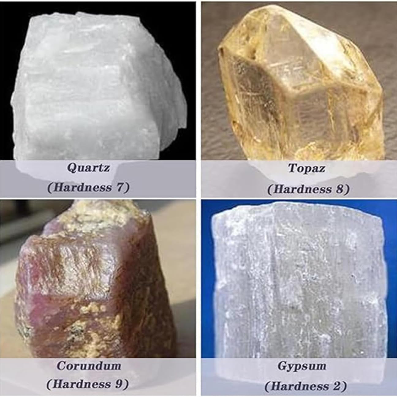 Bolígrafo de prueba de dureza de Mohs,bolígrafo de prueba de dureza con comprobador de rayaduras,comprobador de rayaduras 2-9 con caja de almacenamiento,kit de identificación de minerales industriales
