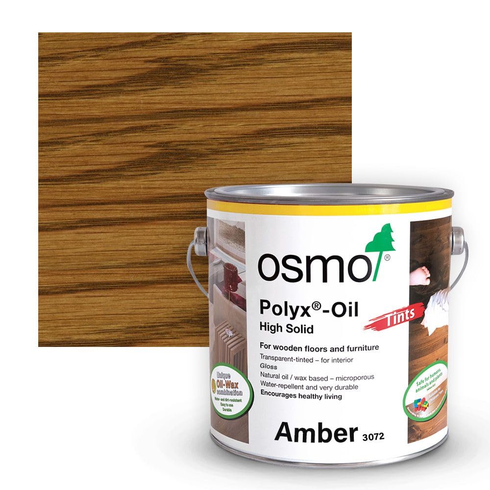Osmo Glossy Polyx Oil Tints (2.5l, 3072 Amber, Glossy)