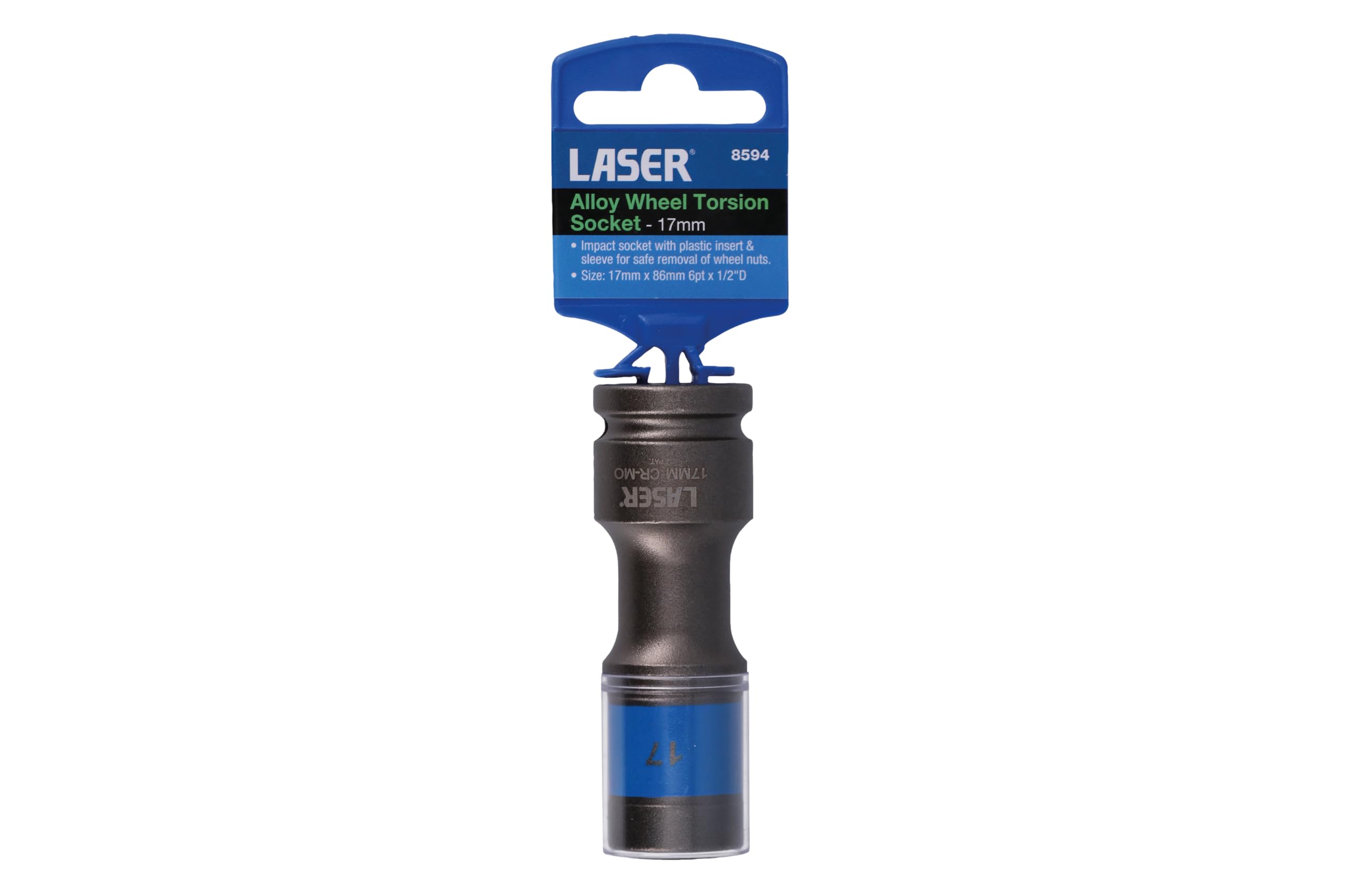 Laser 8594 Alloy Wheel Torsion Socket 17mm