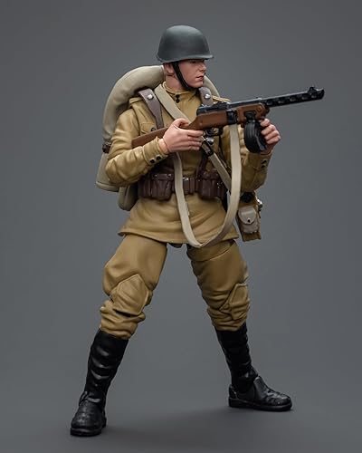 Miniatura 2 de Pipigirl Joytoy Figura de acción de soldado 118, infantería soviética de la Segunda Guerra Mundial, juguete de modelo militar coleccionable, modelos