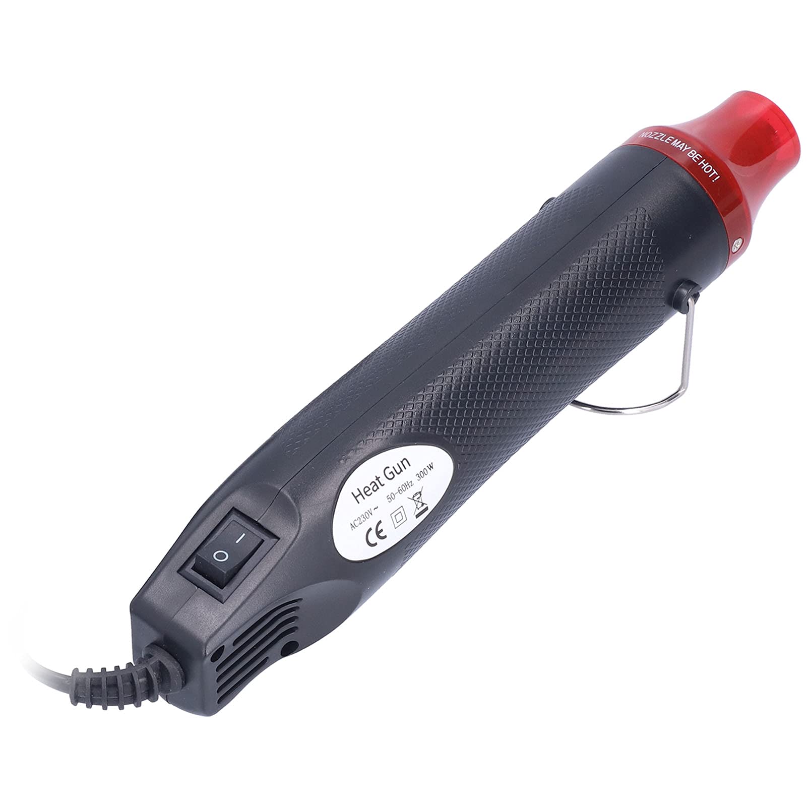 YWBL-WH Pistola de Calor de 6.56 Pies de Largo, Mini Pistola de Aire Caliente Portátil de Mano, Herramienta de Bricolaje Eléctrica de 390 ℉ (200 ℃) con Cable de 3.28 Pies para Envolver (Enchufe UE