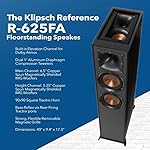 Klipsch Reference 5.2 Home Theater System, Bundle 2X R-625FA Floorstanding 2X R-12SW Subwoofer, R-52C Center, R-41M Bookshelf Speakers, and Integra DRX 3.4 100W 9.2-Channel 8K Network AV Receiver - Image 2