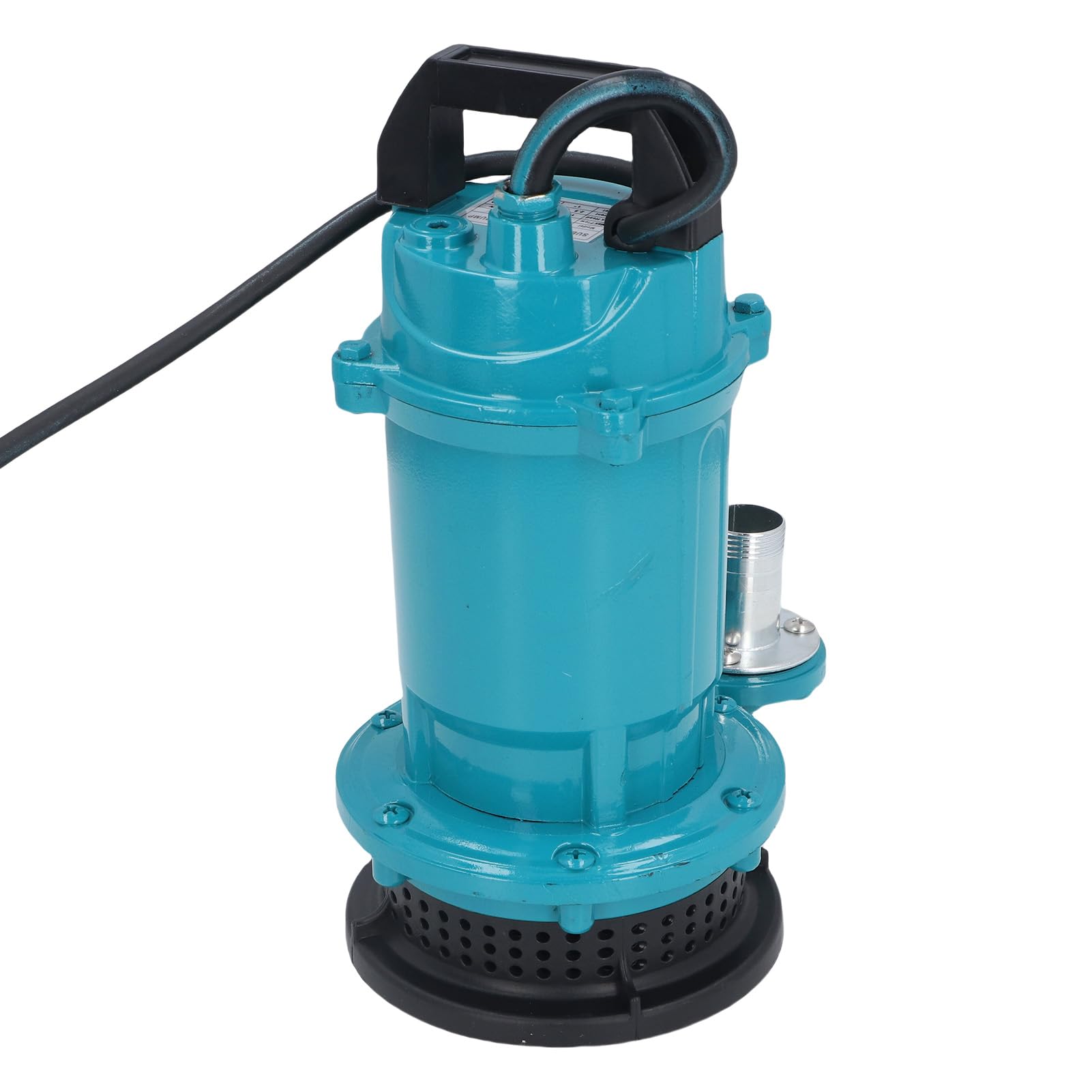 Cuifati Bomba de Agua Eléctrica, Bomba Sumergible de Cable de 7 M Portátil para Piscina de Polvo de Jardín (EU enchufe 220V)