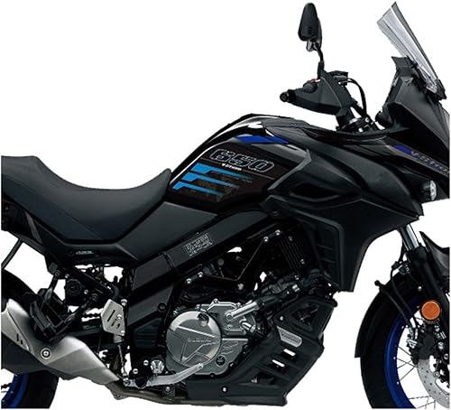 Vista 3 de OZLIKA Fuel Tank Sticker for Suzuki V-Strom DL 650XT Vsstrom DL650 3M Matte Motorcycle Sticker Decal Kit Fuel Tank Pad Protector Decorative Stickers