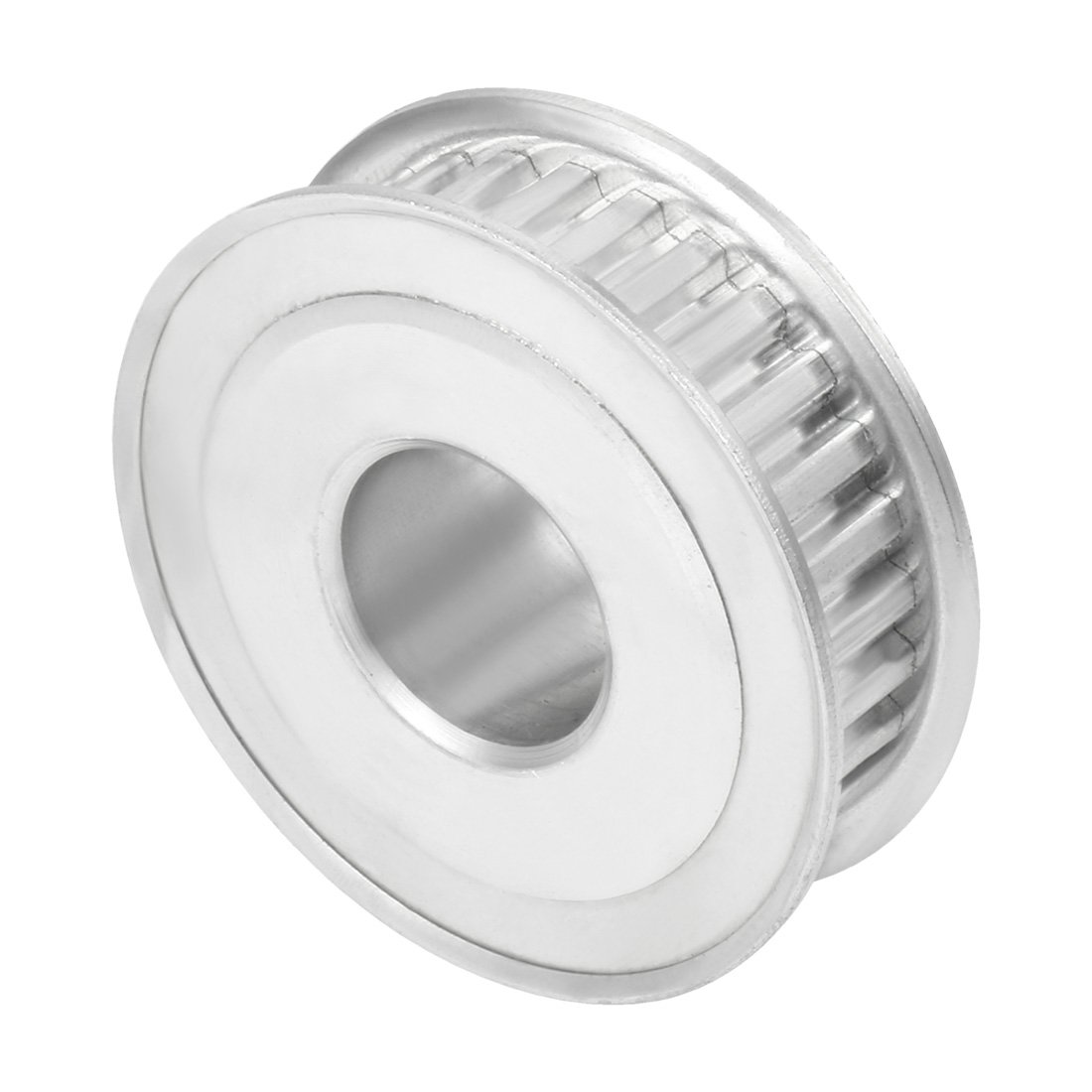 Sourcing Map XL 30 Tooth Timing Belt Pulley, 19mm Bore, 10mm Belt Width - CNC 3D Printer Aluminum Idler Wheel