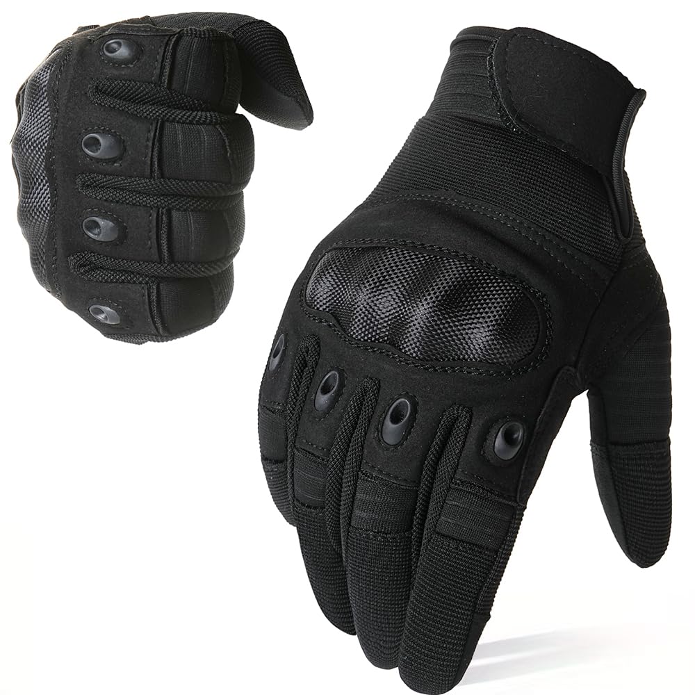 WTACTFUL Touch Screen Full Finger Motorcycle Gloves for Cycling, Hunting, Hiking, Climbing and Outdoor Sports