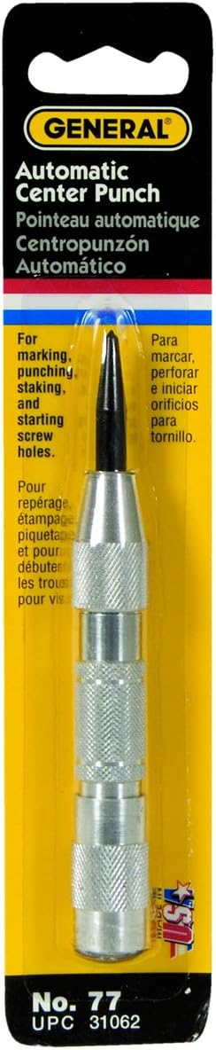 Crеаtіvе Prоduсt General Tools 77 Ball Bearing Automatic Center Punch