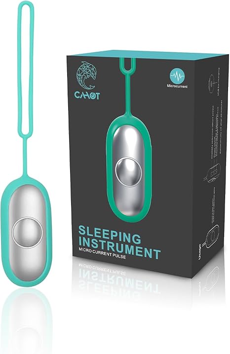 Sleep Aid Device, Micro-Current Calm Carry Anxiety Device, Portable Rechargeable Calm Carry for Anxiety and Insomnia (Green) Sleep Aid Device, Micro-Current Calm Carry Anxiety Device, Portable Rechargeable Calm Carry for Anxiety and Insomnia (Green)