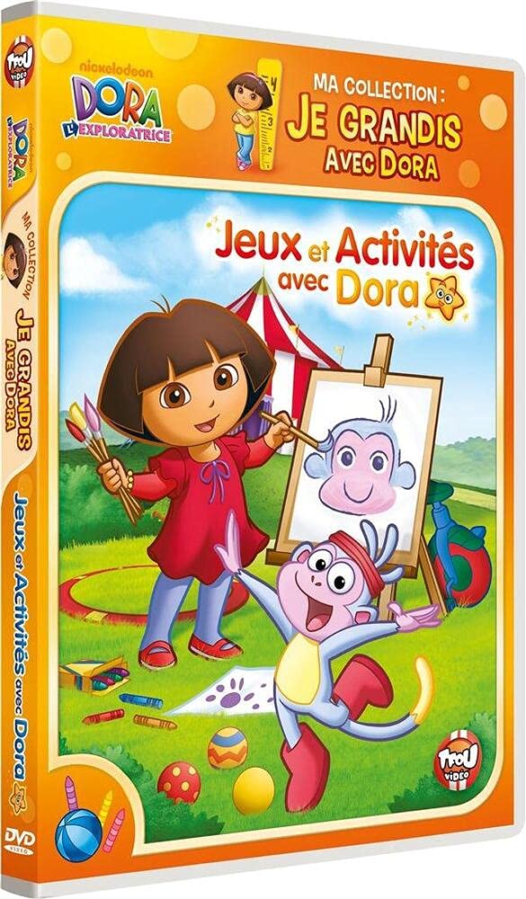 Dora l'exploratrice - Ma collection : Je grandis avec Dora - Jeux et activités avec Dora [DVD]