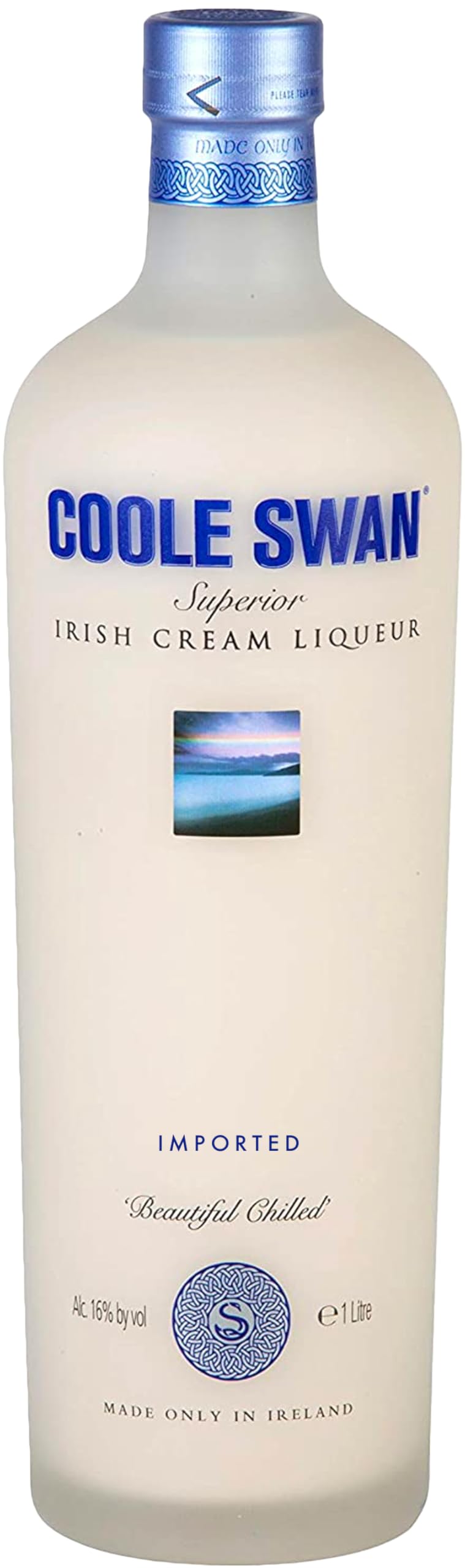 Irish Cream Liqueur - 1 Litre, 16% | Award-Winning Whiskey, Chocolate, Cream Drink | Perfect Over Ice, In Cocktails, Iced Or Hot Coffee Or As A Gift | Made In Ireland
