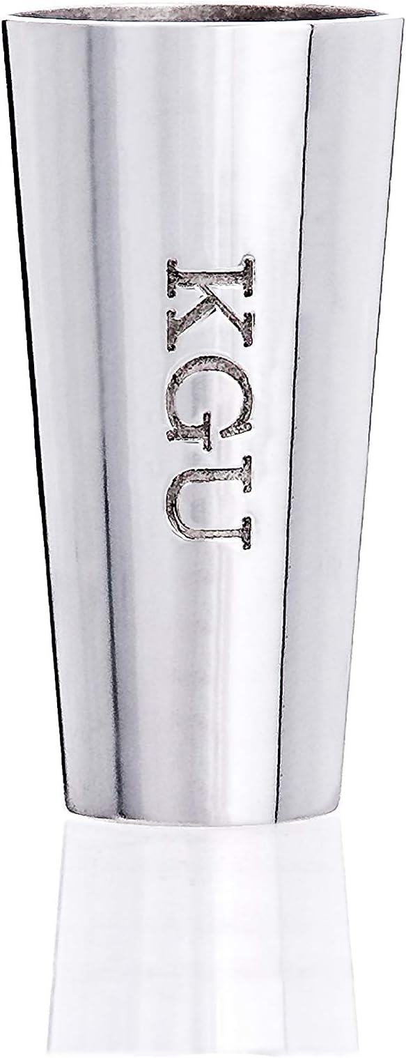 TRUMPET MOUTHPIECE BOOSTER KGUBrass. CUSTOM MADE CONE TRUMPET BOOSTER KGU Silver Plated Color