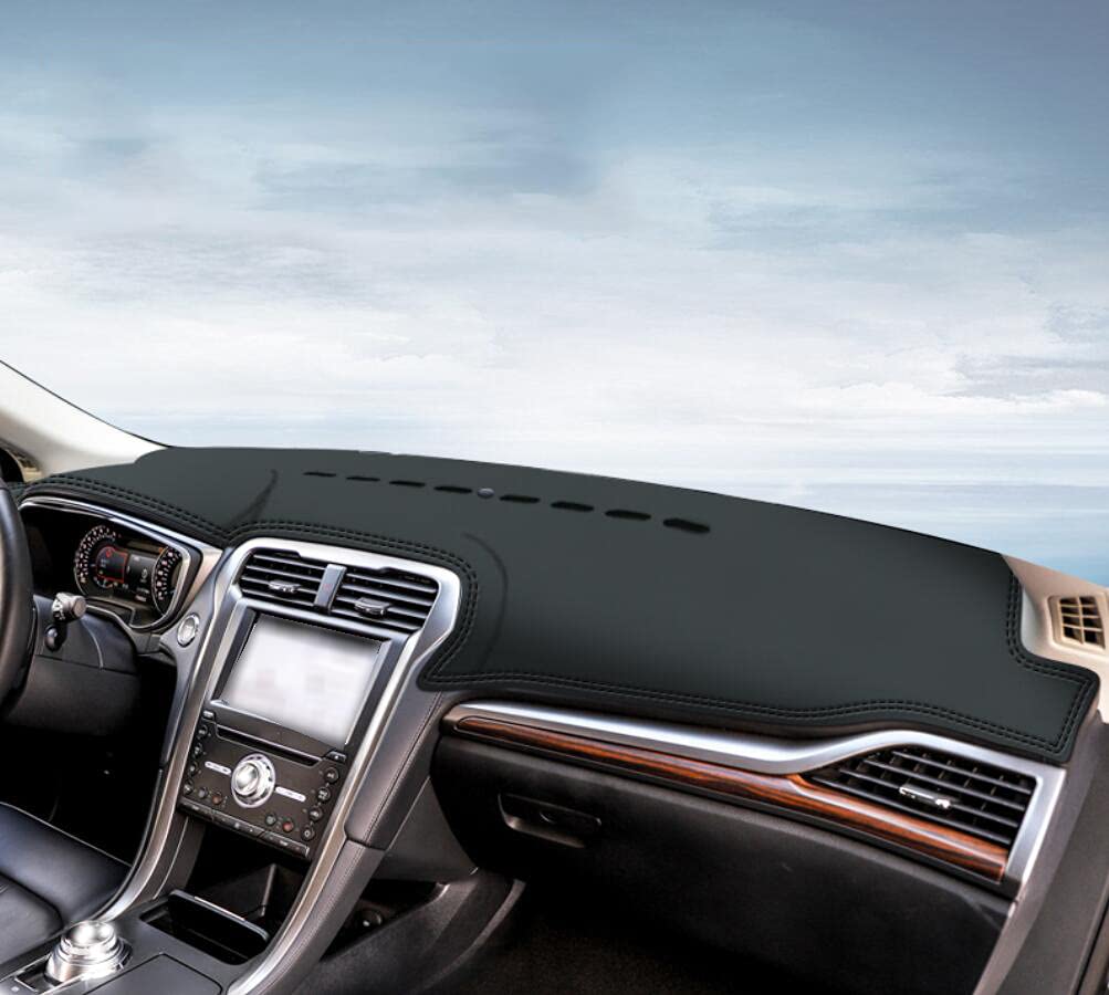 Tappetino per cruscotto in Pelle Nera per Ford Mondeo 2015-2021