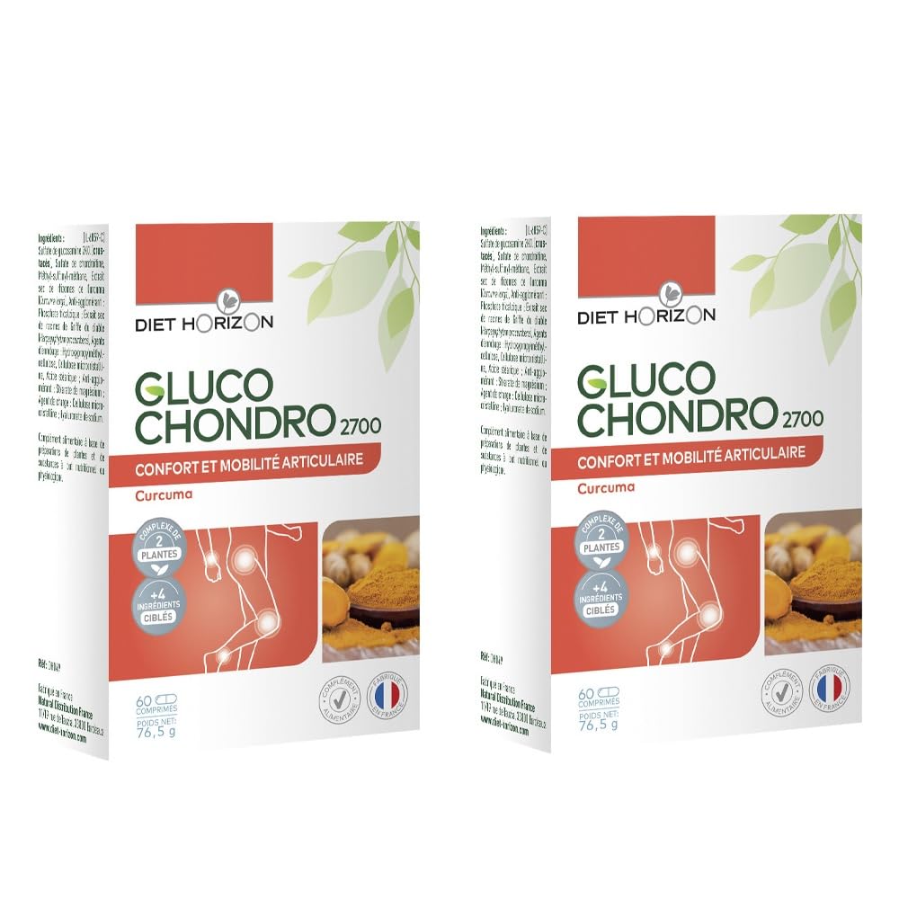 Gluco Chondro 2700 - Offre Duo | Action synergique glucosamine et chondroïtine