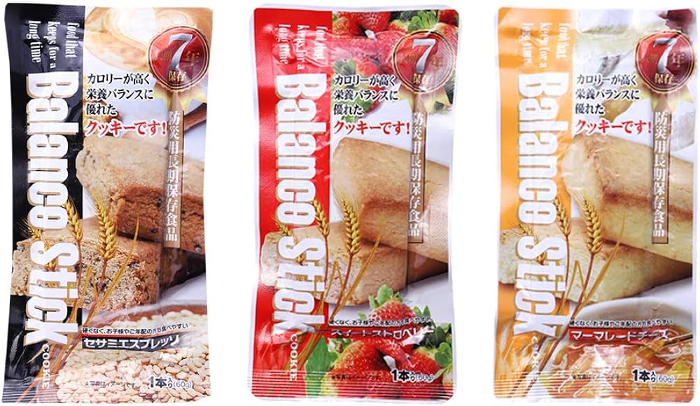 Amazon.co.jp: PEACEUP バランススティック 3種類セット 賞味期限6年半