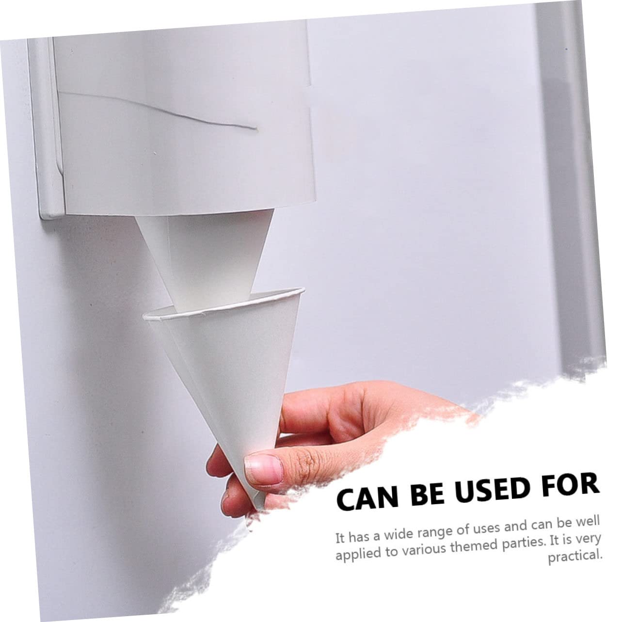 400pezzi Bicchieri Di Carta Usa e Getta Contenitori Per Bevande e Gelati Design Resistente e Pratico Leggeri e Impermeabili Perfetti Per Eventi e Feste