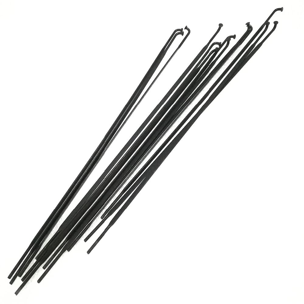 Radios para Bicicletas 20 Piezas/radios J Bend Flat Bicicleta radios 217 255 242 255 260 268 278 282 286 290 292 Mm Radios Bicicleta
